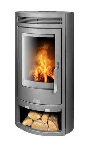 Печь-камин ABX Arktis 4, серая сталь в Клине